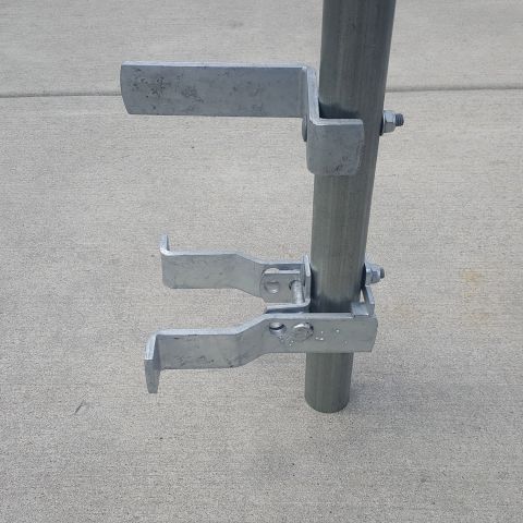 Nationwide Industries Chain Link Fence Gate Fulcrum Latch