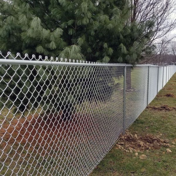 Galvanized Chain Link Fence Kit Includes All Parts Hoover Fence Co.