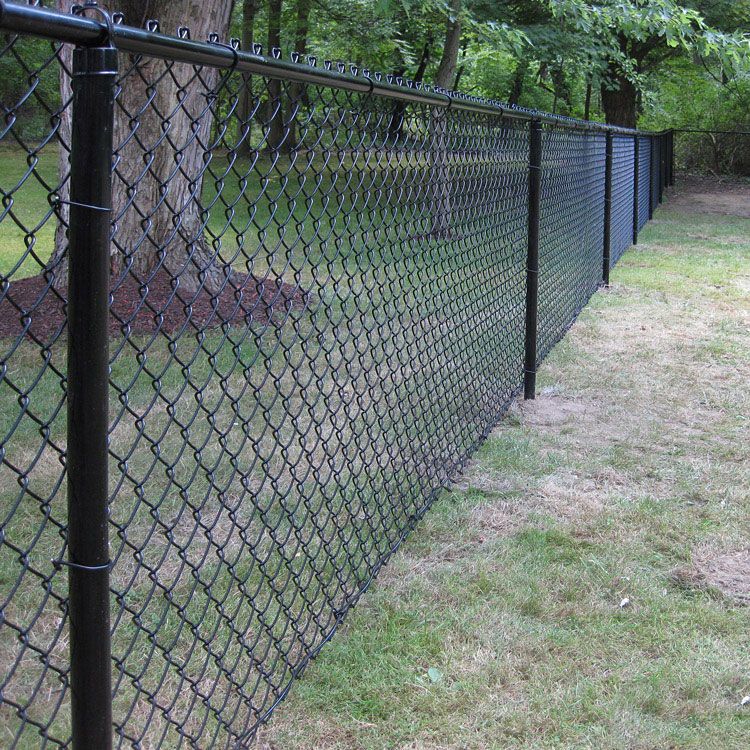 Color Coated Chain Link Fence Kit - Includes All Parts | Hoover Fence Co.