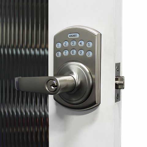 electric door knob security