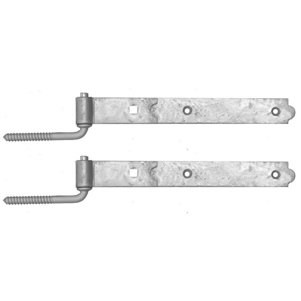Snug Cottage Hardware 12 Straps with Pin to Screw Hinge Sets for Wood  Gates