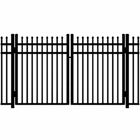 Ideal Maine #203M Aluminum Double Swing Gate - Modified