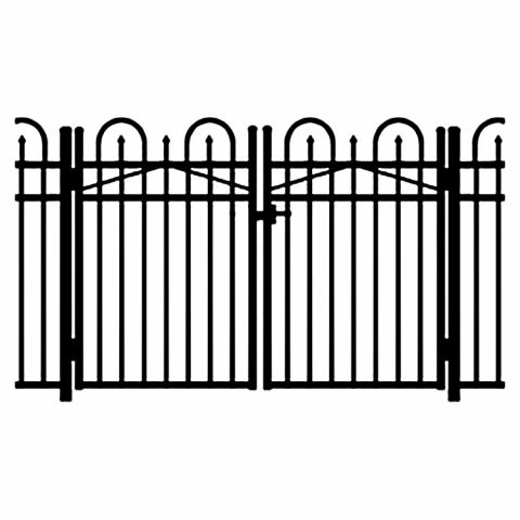 Jerith Legacy Concord #101 Modified Aluminum Double Swing Gate