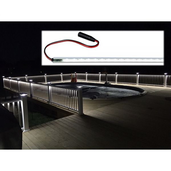 Low Voltage LED Under Rail Strip Light w/o Channel