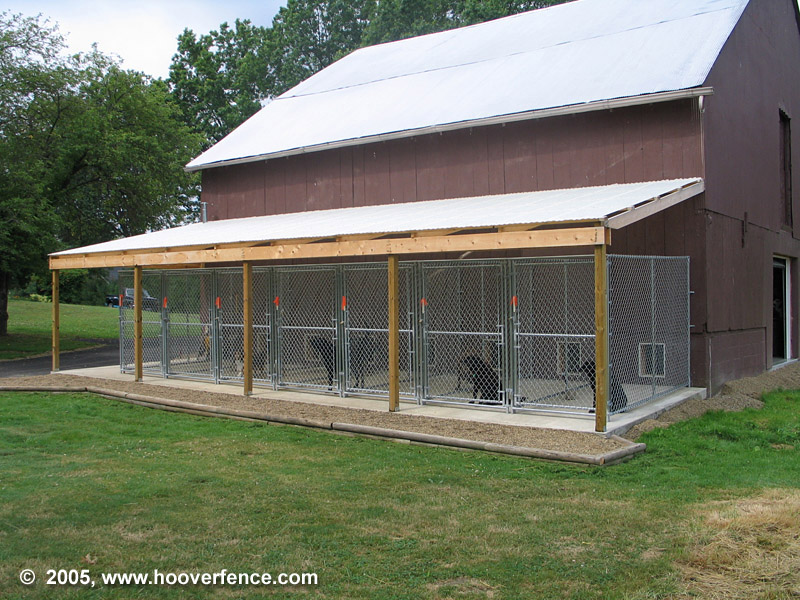 Lean to dog kennel plans